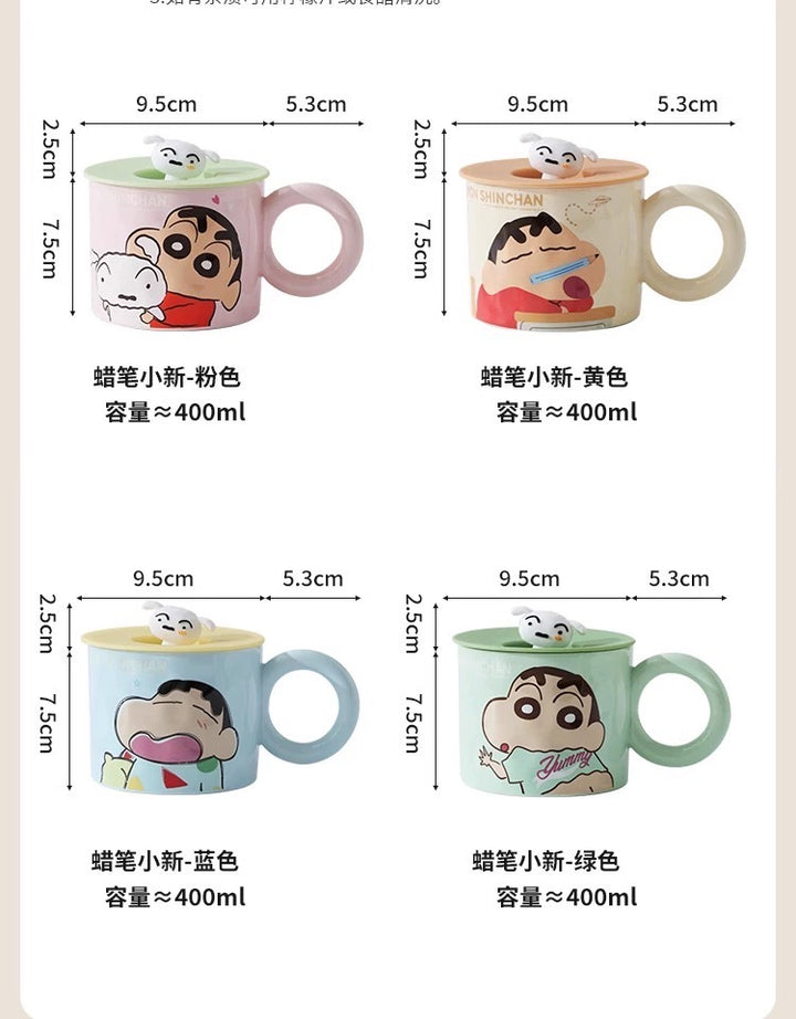 Crayon Shin-chan Ceramic Mug Color Box