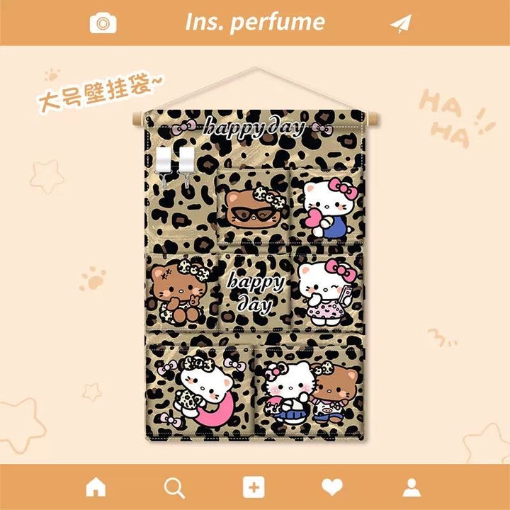 Hello Kitty Hanging Storage Bag Storage Bag Wall-mounted