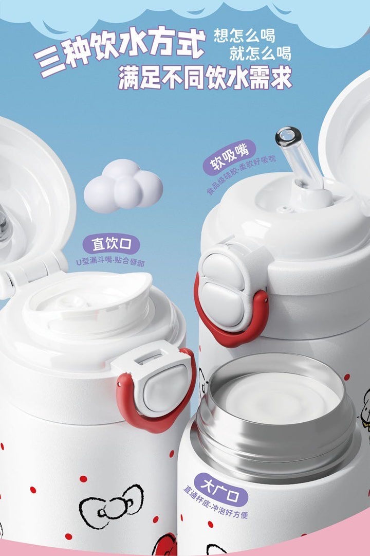 Sanrio Thermos Cup 316 Stainless Steel Straw Water Cup Cup