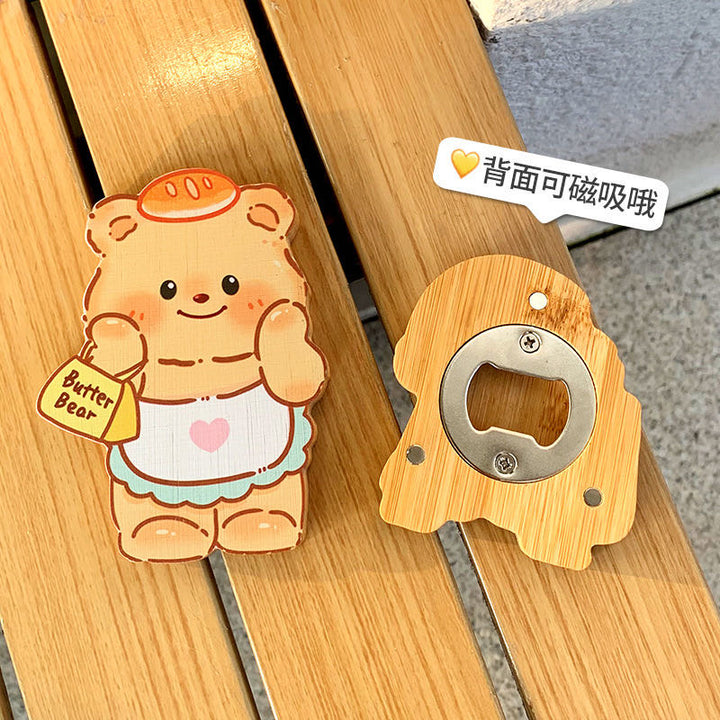 Fun Magnetic Bottle Opener Fridge Magnet
