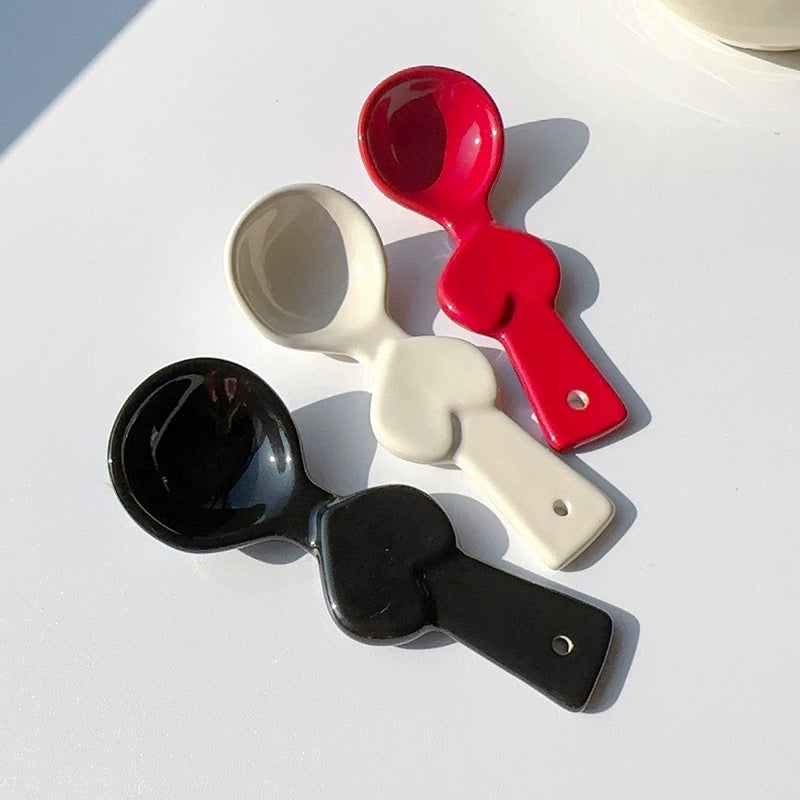 Ceramic Soup Spoon & emojiTableware Set