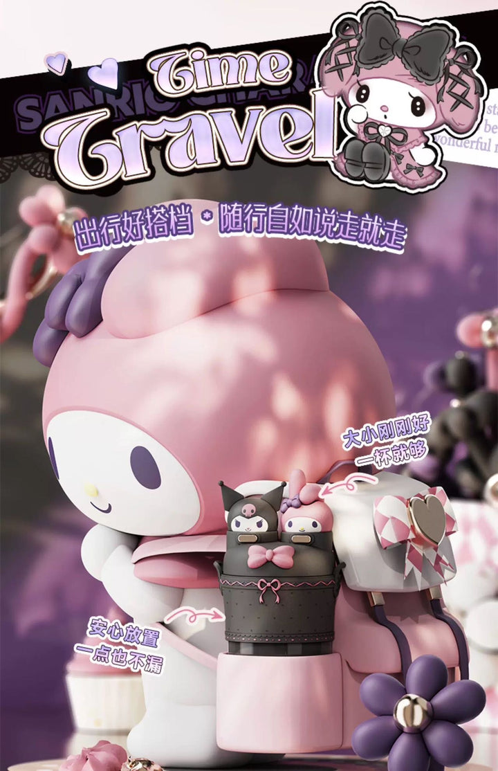 2026New Gradient Thermos Cup Sanrio Dual-drink Cup