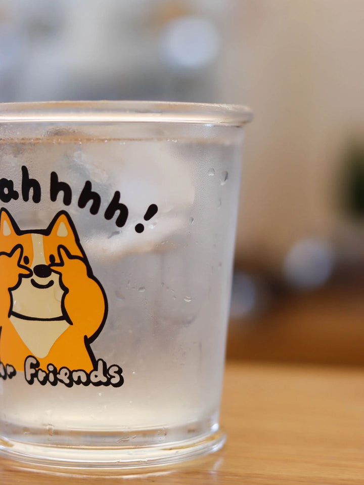 Series Cute Animal Glass Cup Healing Glass Cup
