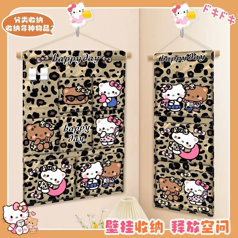 Hello Kitty Hanging Storage Bag Storage Bag Wall-mounted