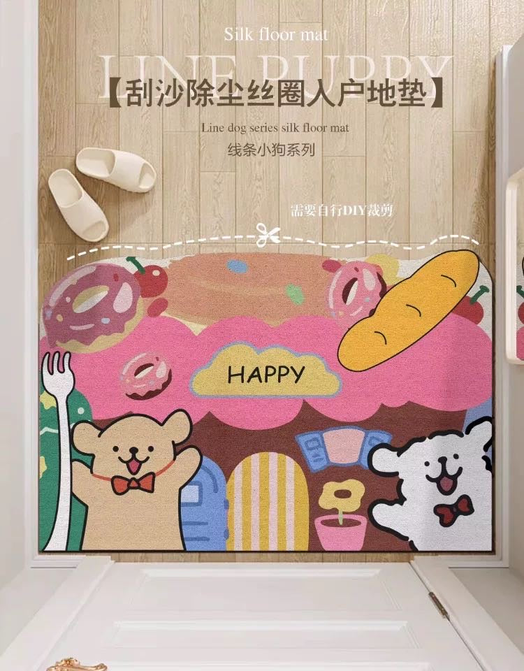 Floor Mat Household pvcFloor Mat 60x90cm Style