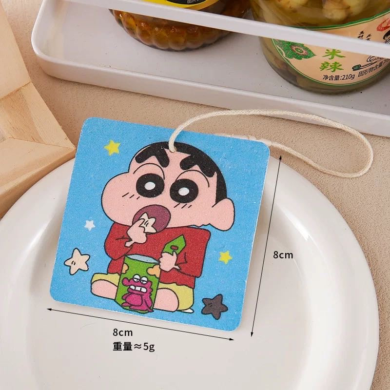 Crayon Shin-chan 1 Set 4 Wood Pulp Sponge Dish Sponge Cup Scouring Pad