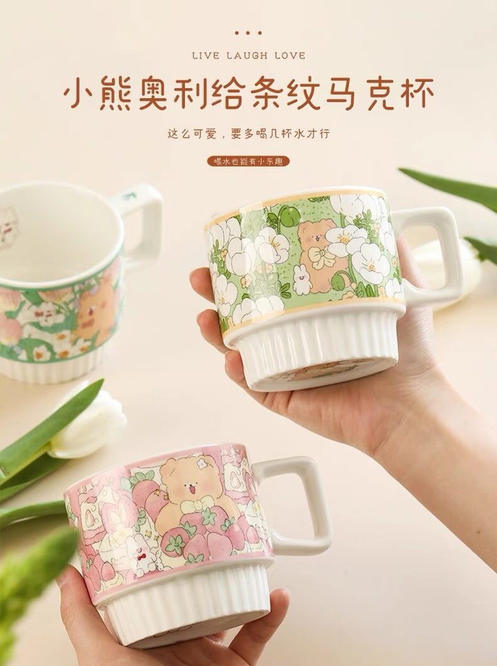 Bear Series Mug & Large Noodle Bowl Individually Packaged