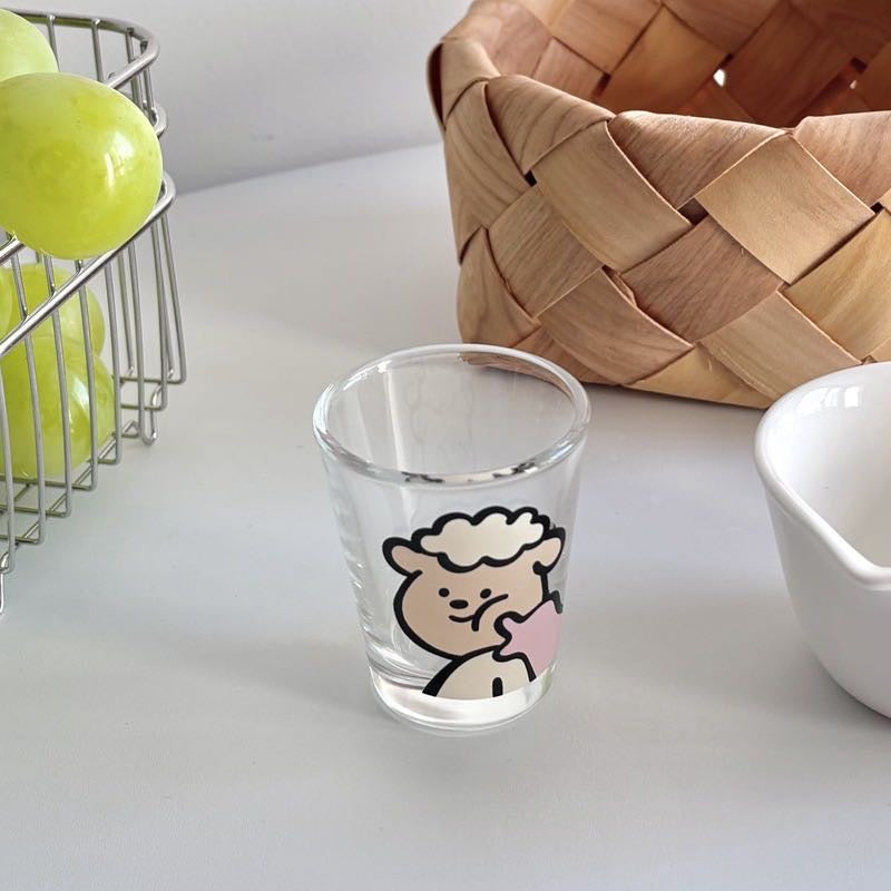 Mini Cup Glass Shot Glass 50ml Heat Resistant