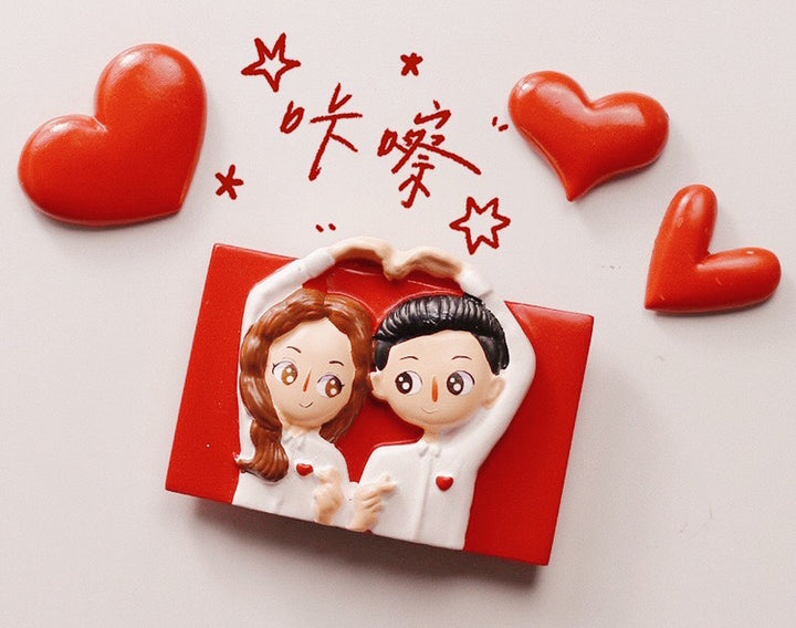3D3D Fridge Magnet QSeries