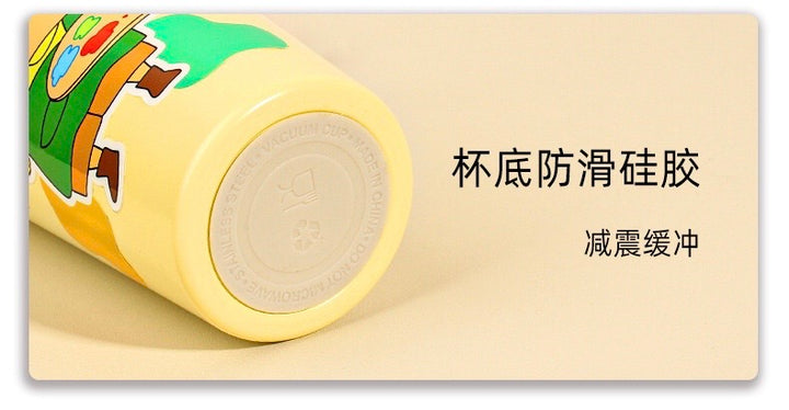 Crayon Shin-chan Series Stainless Steel Thermos Cup Keep Warm Keep Cold Ice Cup 600ml Straw