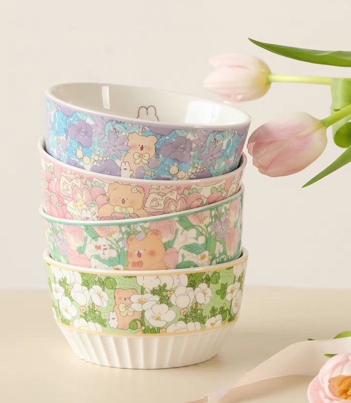 Bear Series Mug & Large Noodle Bowl Individually Packaged