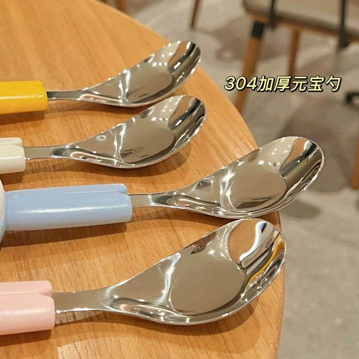 New Hello Kitty Spoon Thickened Yogurt Spoon Soup Spoon