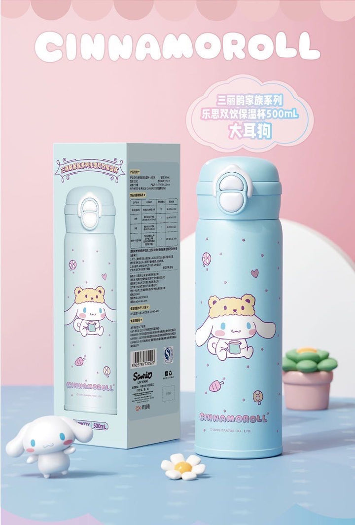 Sanrio Thermos Cup 316 Stainless Steel Straw Water Cup Cup