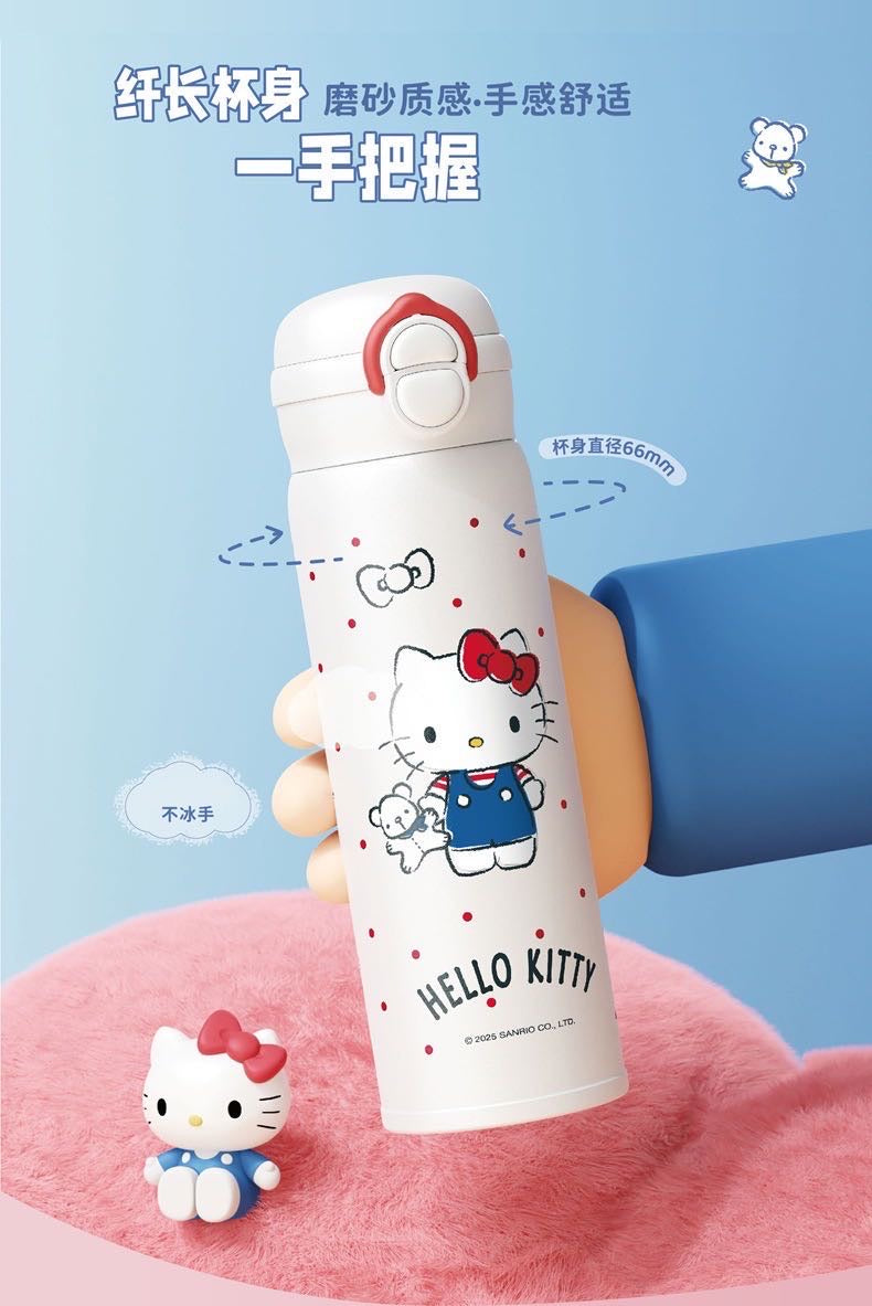 Sanrio Thermos Cup 316 Stainless Steel Straw Water Cup Cup