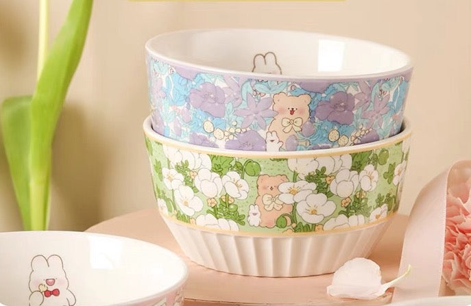 Bear Series Mug & Large Noodle Bowl Individually Packaged