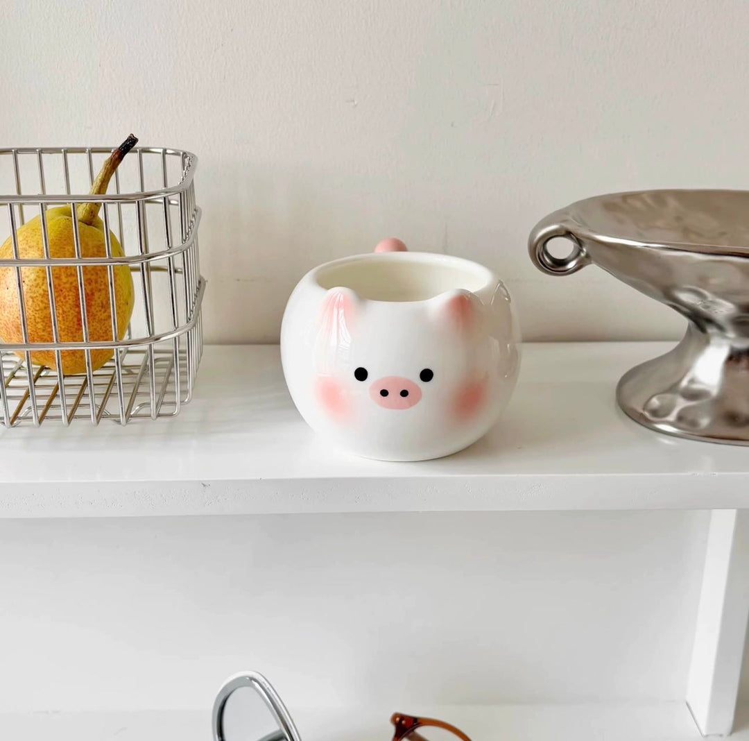 KittyPig Ceramic Mug Heat Resistant