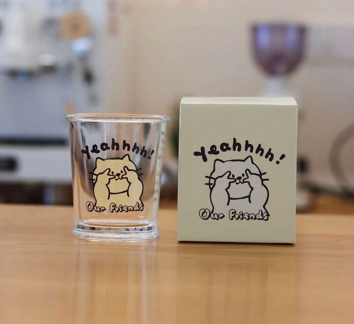 Series Cute Animal Glass Cup Healing Glass Cup