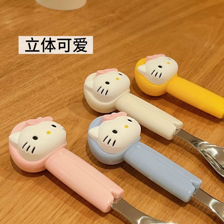 New Hello Kitty Spoon Thickened Yogurt Spoon Soup Spoon