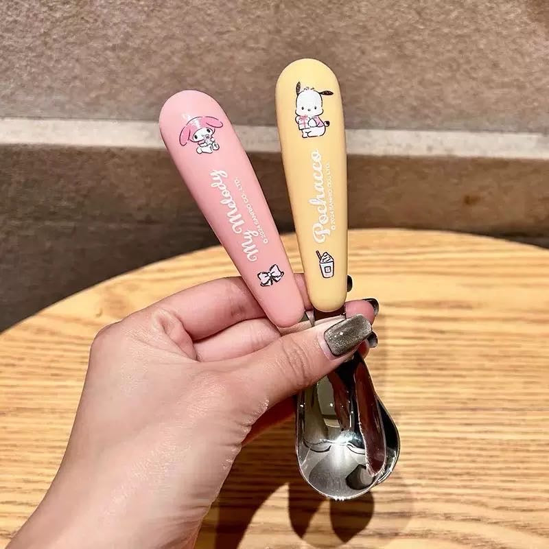 Sanrio Spoon Stainless Steel Spoon Kids Safe