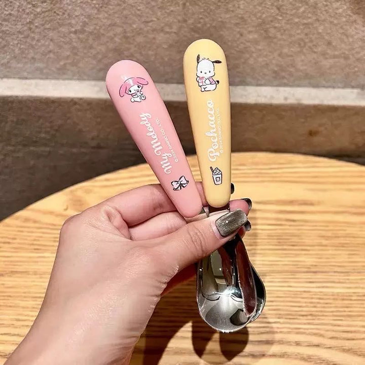 Sanrio Spoon Stainless Steel Spoon Kids Safe