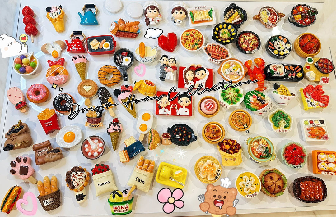 3D3D Fridge Magnet Series