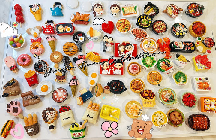 3D3D Fridge Magnet QSeries