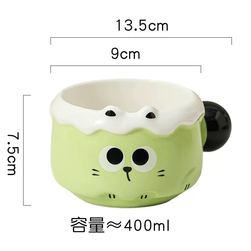 Creative Cat Cup Ceramic Mug Series Coffee Cup