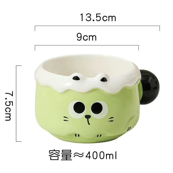 Creative Cat Cup Ceramic Mug Series Coffee Cup