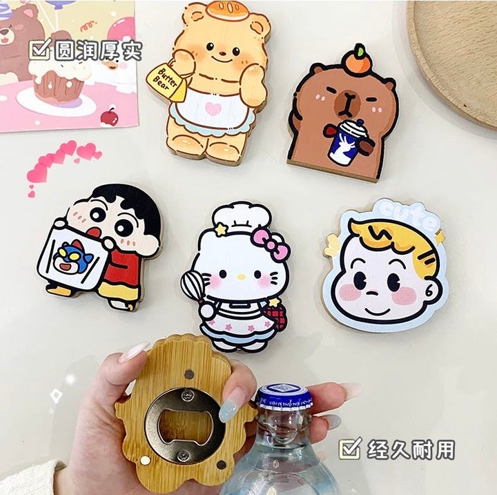 Fun Magnetic Bottle Opener Fridge Magnet