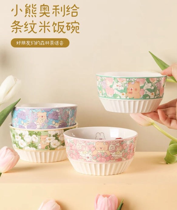 Bear Series Mug & Large Noodle Bowl Individually Packaged