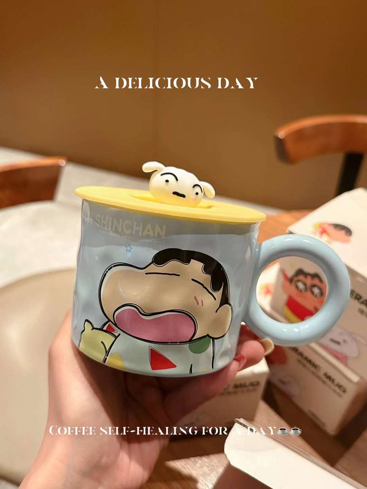 Crayon Shin-chan Ceramic Mug Color Box