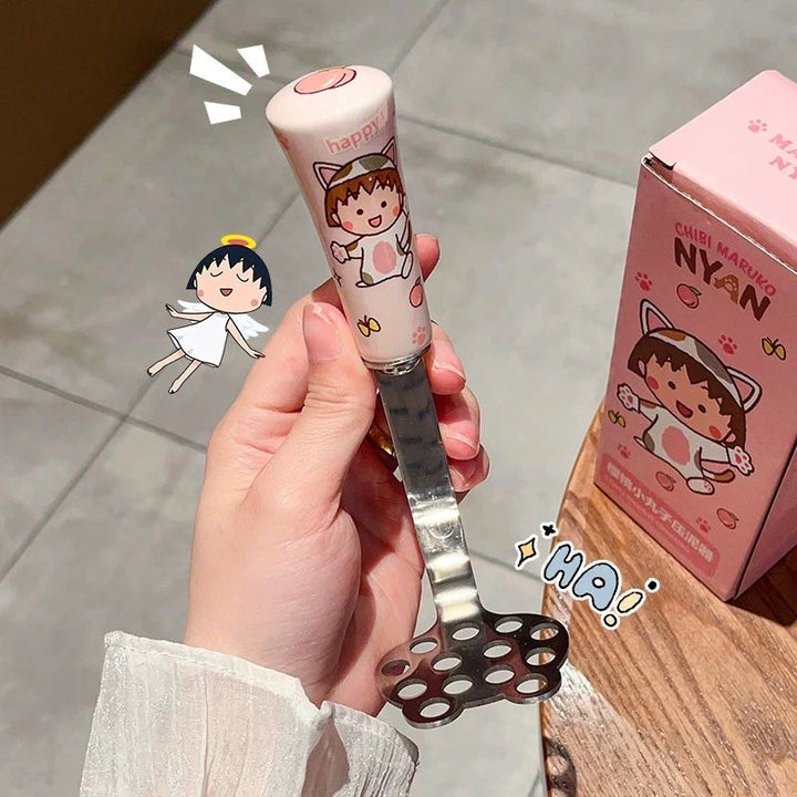 Chibi Maruko-chan Masher Stainless Steel Household Masher